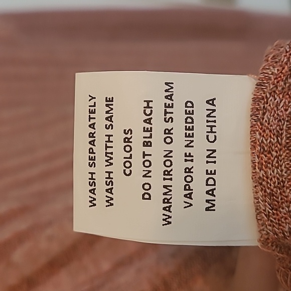 NWOT Ribbed V-Neck Shirt - Picture 7 of 7